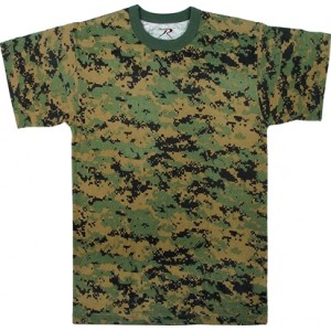 t-shirt digital camo